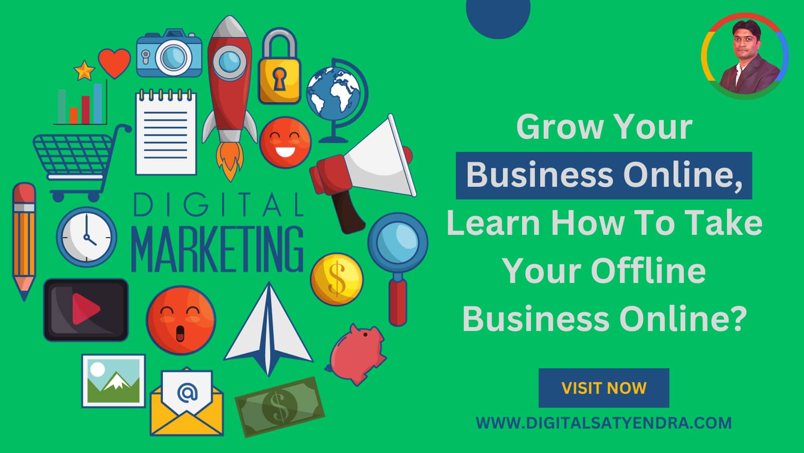 how to Grow Your Business Online -digital satyendra